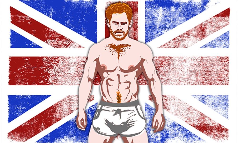 Erotic pop art gives us a new appreciation for Prince Harry