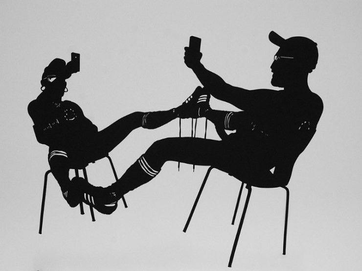 Sexy silhouettes in Schöneberg