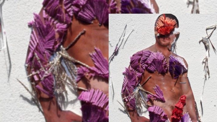 The euphoria of creating an erotic collage