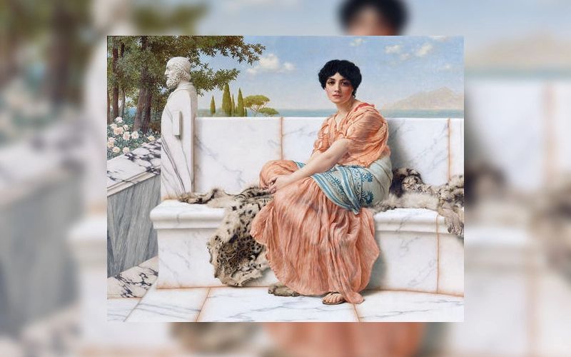 Sappho - the poet who defined much of what it means to be a queer woman