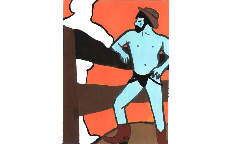 Follow the journey of a queer cowboy who is Too Far From Home