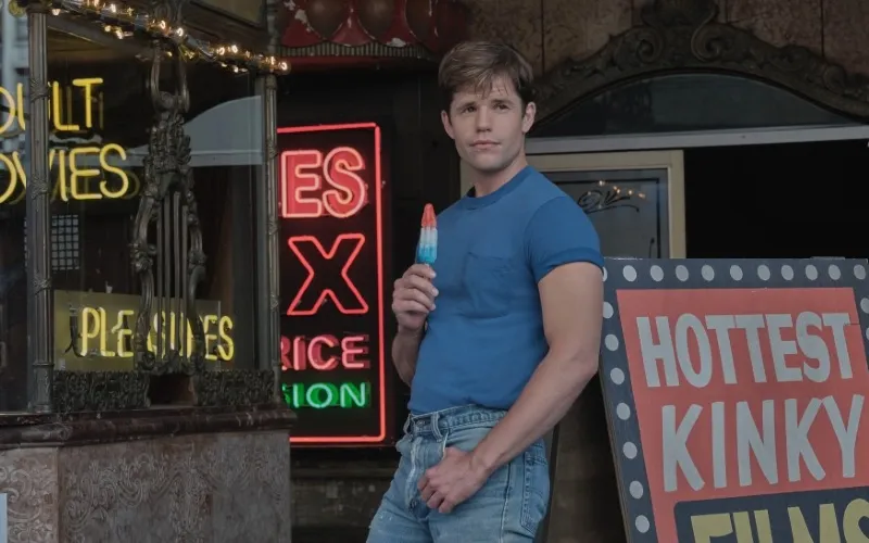 Charlie Carver is a New York hustler in The Boys in the Band