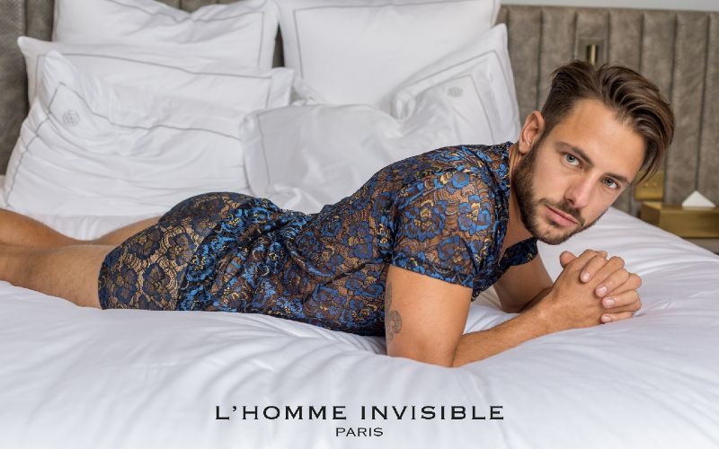Sandeep Sahni shoots Ludovic for L’Homme Invisible