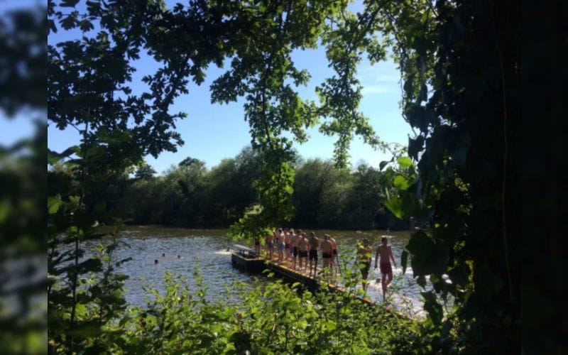 How to cool off in London? Head to the gay swimming ponds of Hampstead Heath.