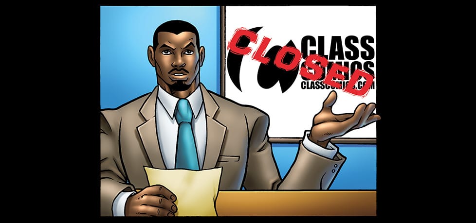 Class Comics forced to rebuild entire business but still unable to satisfy banking requirements