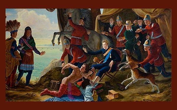 The art of Kent Monkman explores the queer history of the American frontier