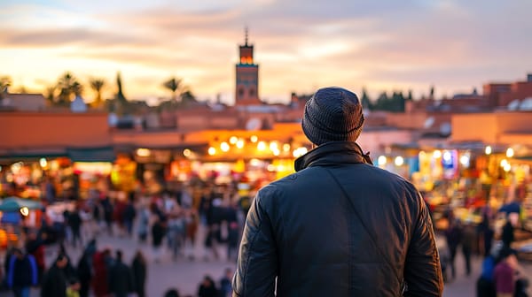 Losing his mind in Morocco