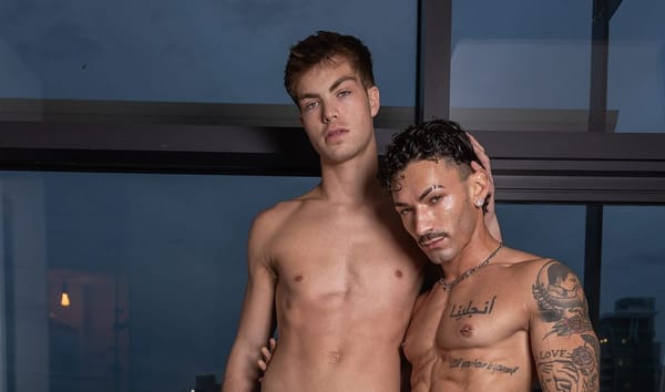 Oliver Carter and Siren Santiago