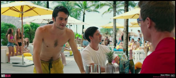 Dylan O'Brien strips off in Twinless